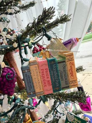 Jane Austen Books Ornament