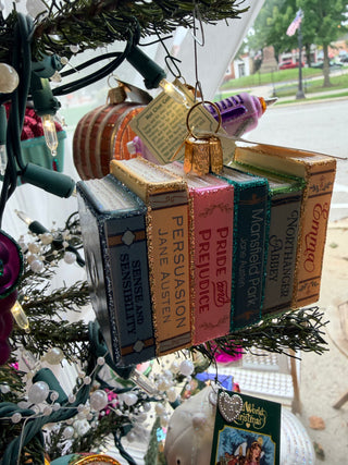Jane Austen Books Ornament