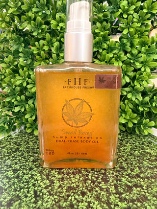 Swell Being Hemp Relaxation Dual Body Oil