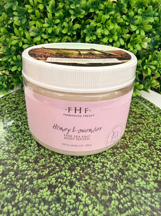 Honey Lavender Salt Body Scrub