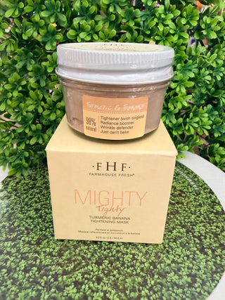 Mighty Tighty Turmeric & Banana Mask 4oz