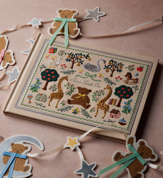 Storybook Embroidered Baby Book
