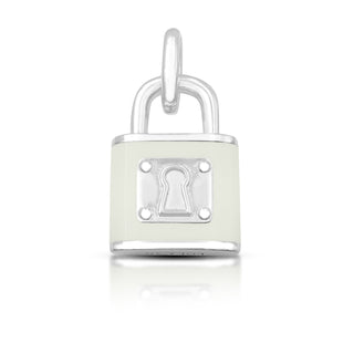 Love Lock Silver Alpine White