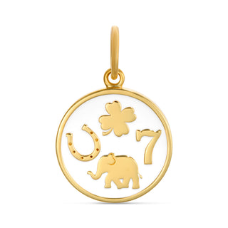 Lucky You All Gold Alpine White Small