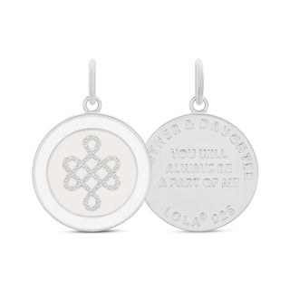 Mother & Daughter Silver Alpine White Medium