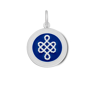 Mother & Daughter Silver Indigo Medium