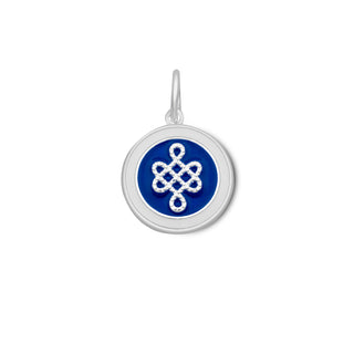 Mother & Daughter Silver Indigo Small