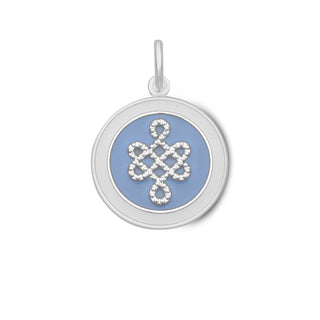 Mother & Daughter Silver Lavender Medium