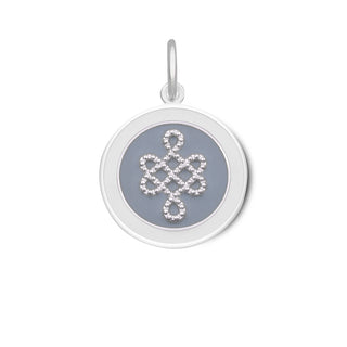 Mother & Daughter Silver Pale Gray Medium