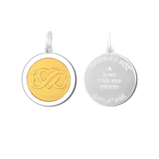 Mother & Son Gold Center Medium