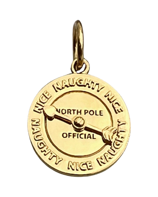 Naughty-Nice All Gold Small