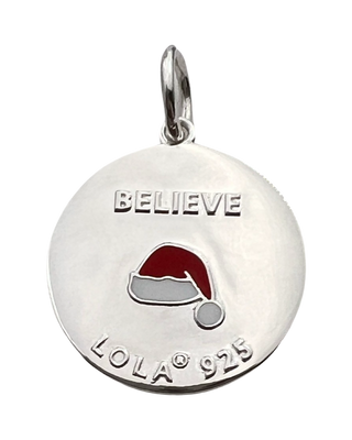 Naughty-Nice All Silver Medium