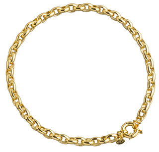 Necklace Rolo Gold 9mm 16"
