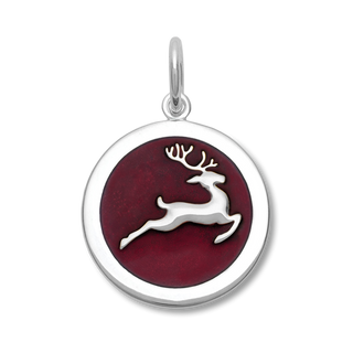 Reindeer Silver Cranberry Medium