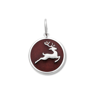 Reindeer Silver Cranberry Small