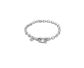 Rolo Small Silver Bracelet 5mm 7.5"