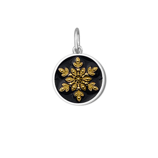 Snowflake Gold Black Small