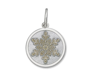 Snowflake Silver Alpine White Small