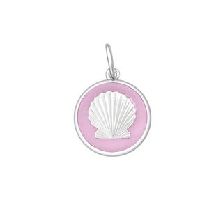 Shell Silver Flamingo Pink Small