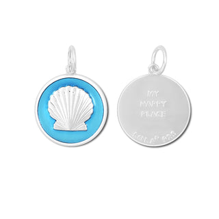 Shell Silver Light Blue Small