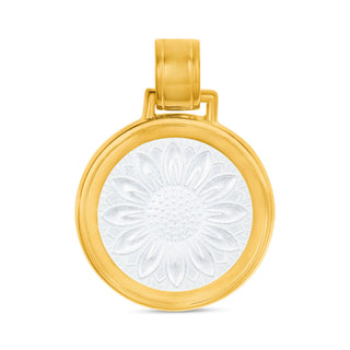 Sunflower All Gold Alpine White Large
