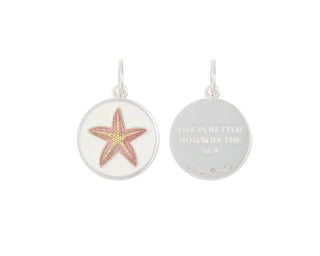 Starfish Gold Flamingo Pink Small