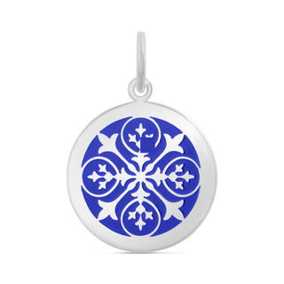 Sisterhood Fleur Silver Indigo Medium