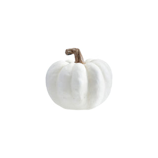 Resin Pumpkin White & Brown - CF4310