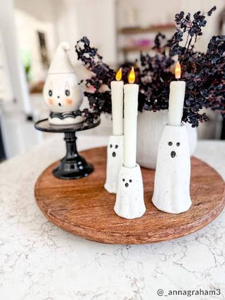 Tall Ghost Vase
