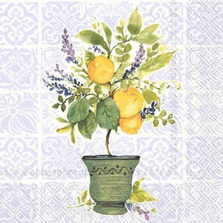 Lemon Tree Luncheon Napkins