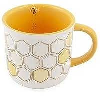 Bee Gnome Mug Honeycomb