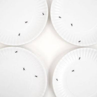 Melamine Plate w/Ants 6" Set of 4