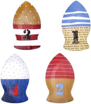 Buoy Fish Glass Plates