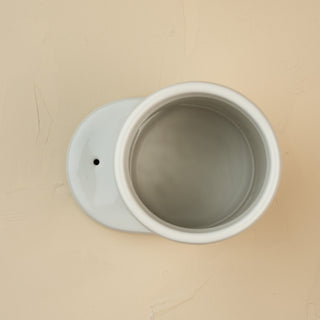 H9 Utensil Crock Pinstripes