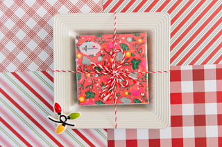 M9 Pinstripes Napkin/Candy Holder