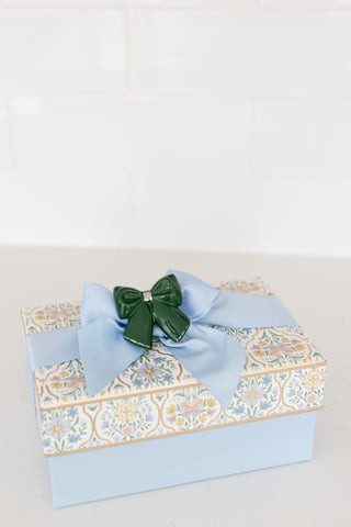 A418 Mini Wrap it Up Green (Green Bow) - Retired
