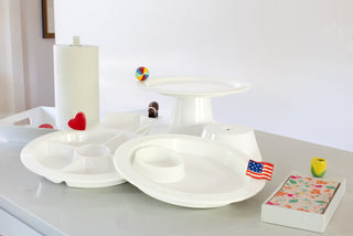 MEL15 Chip And Dip Pinstripes Melamine - Retired