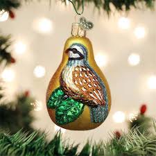 16070 Partridge in a pear Orn.