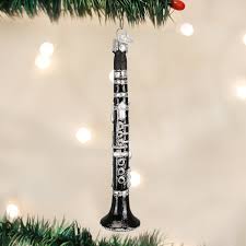 38026 Clarinet Ornament - OWC