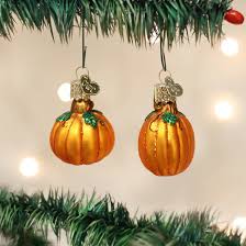 28047 Assorted Miniature Pumpkin Orn