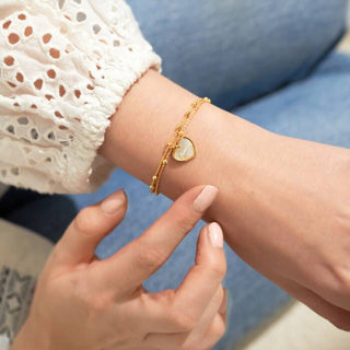 A Little "Always And Forever Family" Bracelet Gold