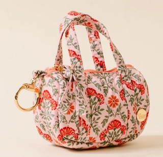 Itty Bitty Duffle Bag Charm - Everbloom - Dusty Rose