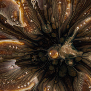 Stoneware Flower Shaped Dish