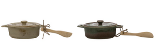DF2681A set Brie baker/ Spreader 2 colors