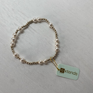 Extends - Hope Unwritten Silver Pearl 6mm Bracelet