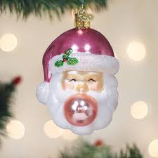 40350 Bubblegum Papa Noel Ornament