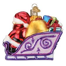 44205 Santa And Friends Orn.