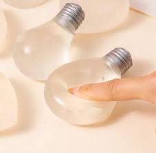 Glow in the Dark Light Bulb Squishy