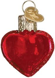 30010 Small Red Heart Orn