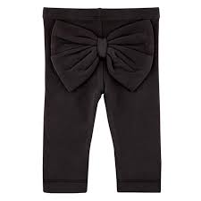 Leggings Black 0-6mo
